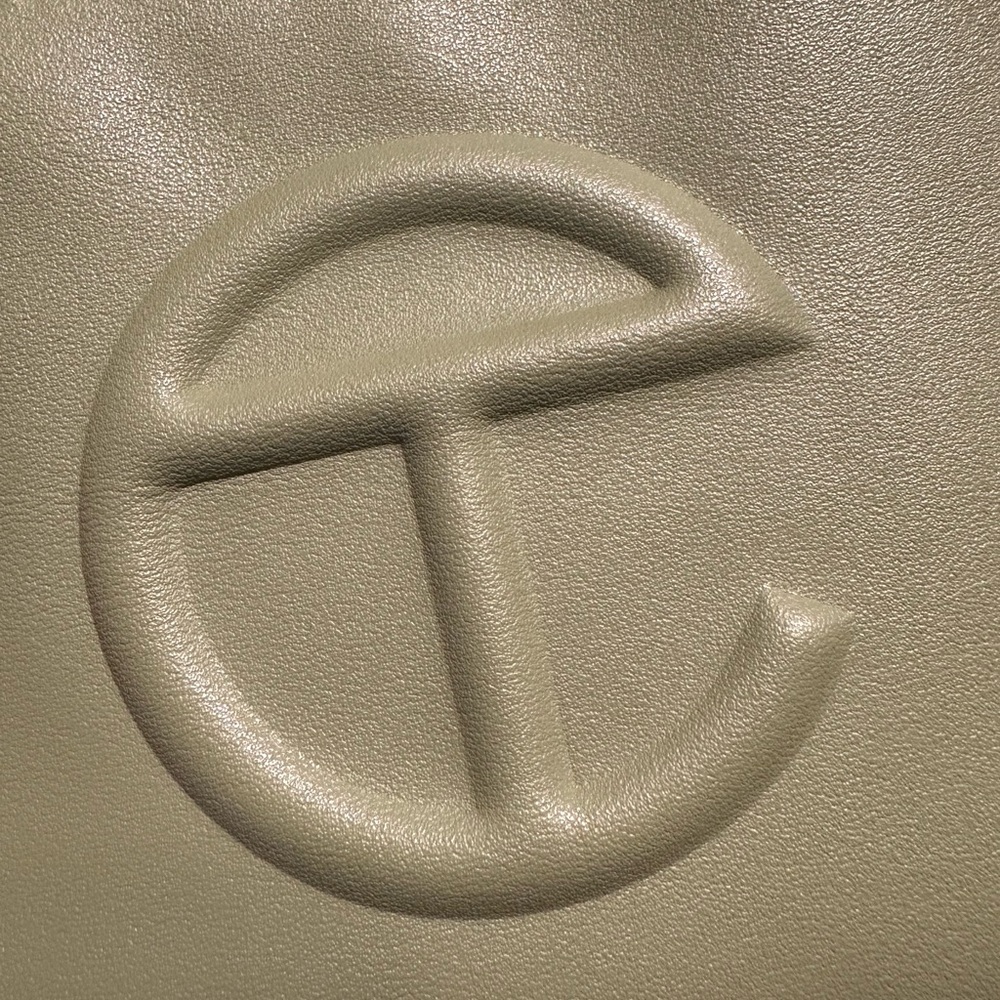 TELFAR — "Drab" color small shopping tote